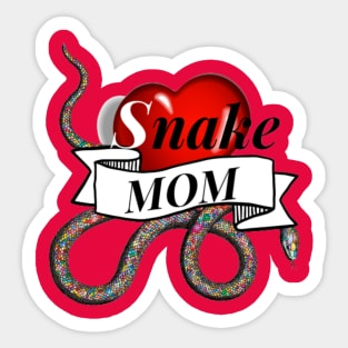 Snake Mom Sticker